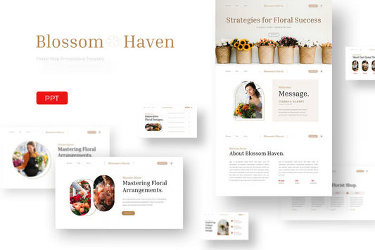 Blossom Haven Presentation Template