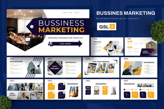 Business Marketing - Corporate Google Slide